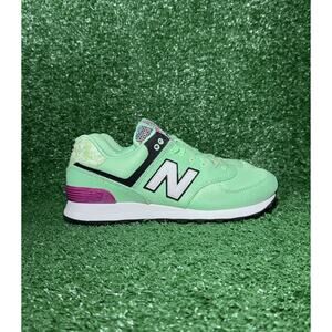 New Balance 574 Women’s Size 8 Mint Pink Running Shoes Retro Athletic Sneakers